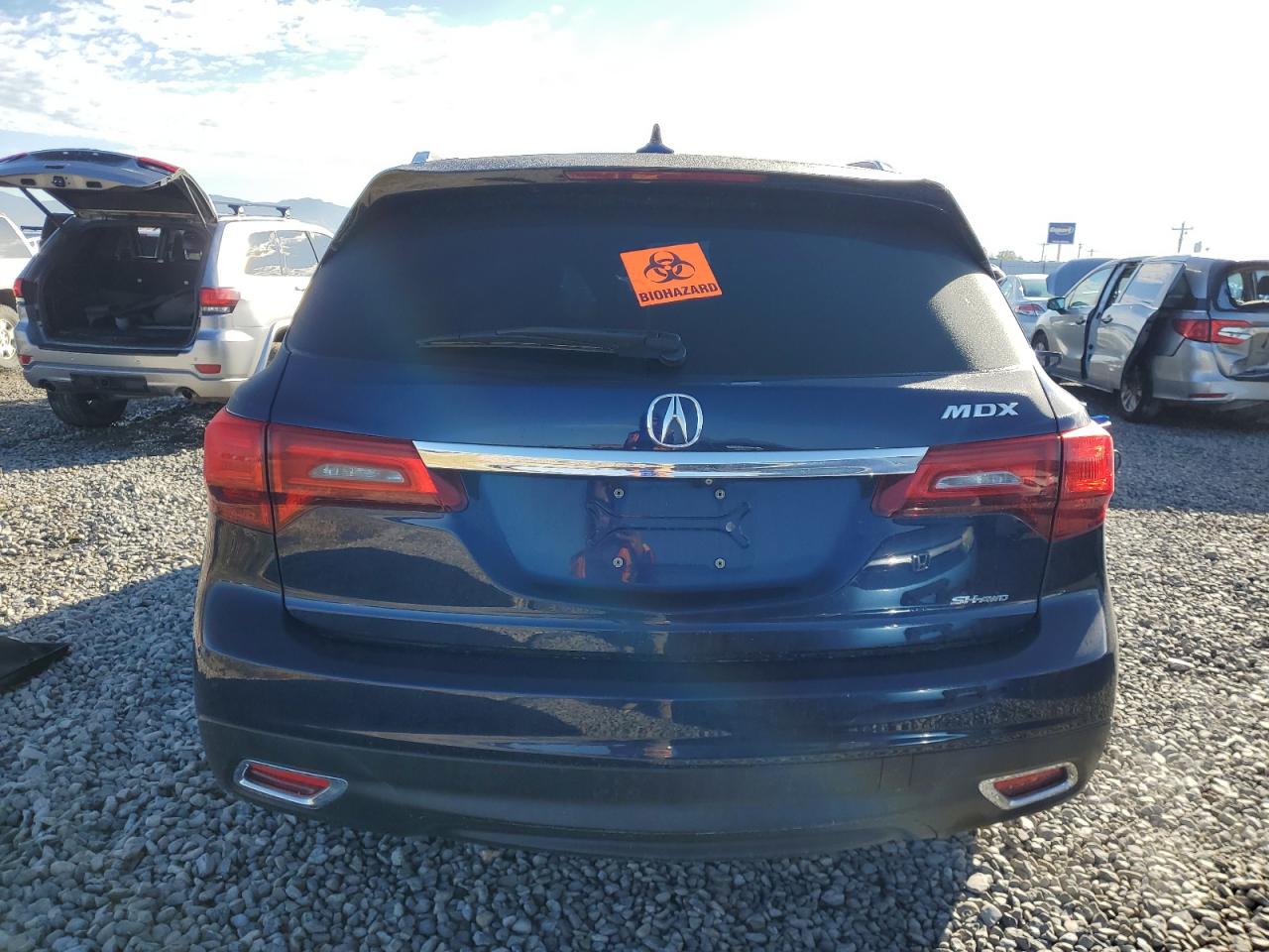 2014 Acura Mdx Technology VIN: 5FRYD4H41EB029214 Lot: 84893985