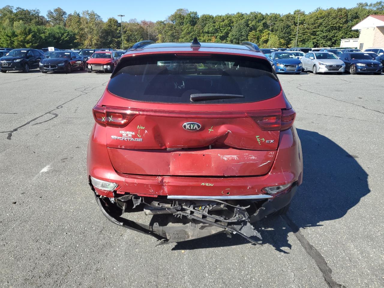 2021 Kia Sportage Ex VIN: KNDPNCAC6M7849864 Lot: 85819935