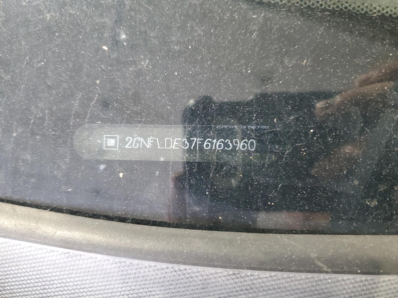 2015 Chevrolet Equinox Ltz VIN: 2GNFLDE37F6163960 Lot: 84456855