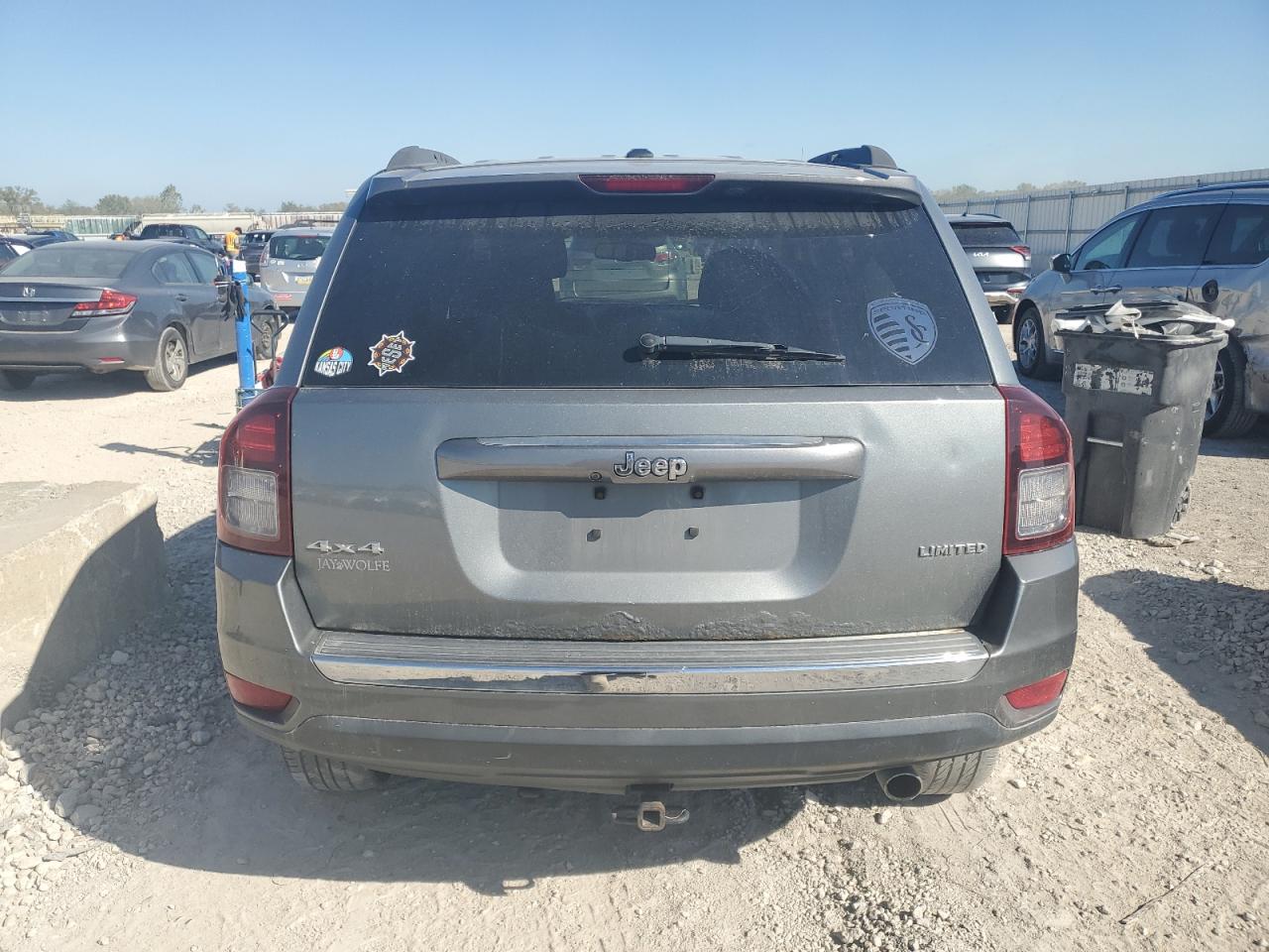 2014 Jeep Compass Limited VIN: 1C4NJDCB8ED602135 Lot: 86287855