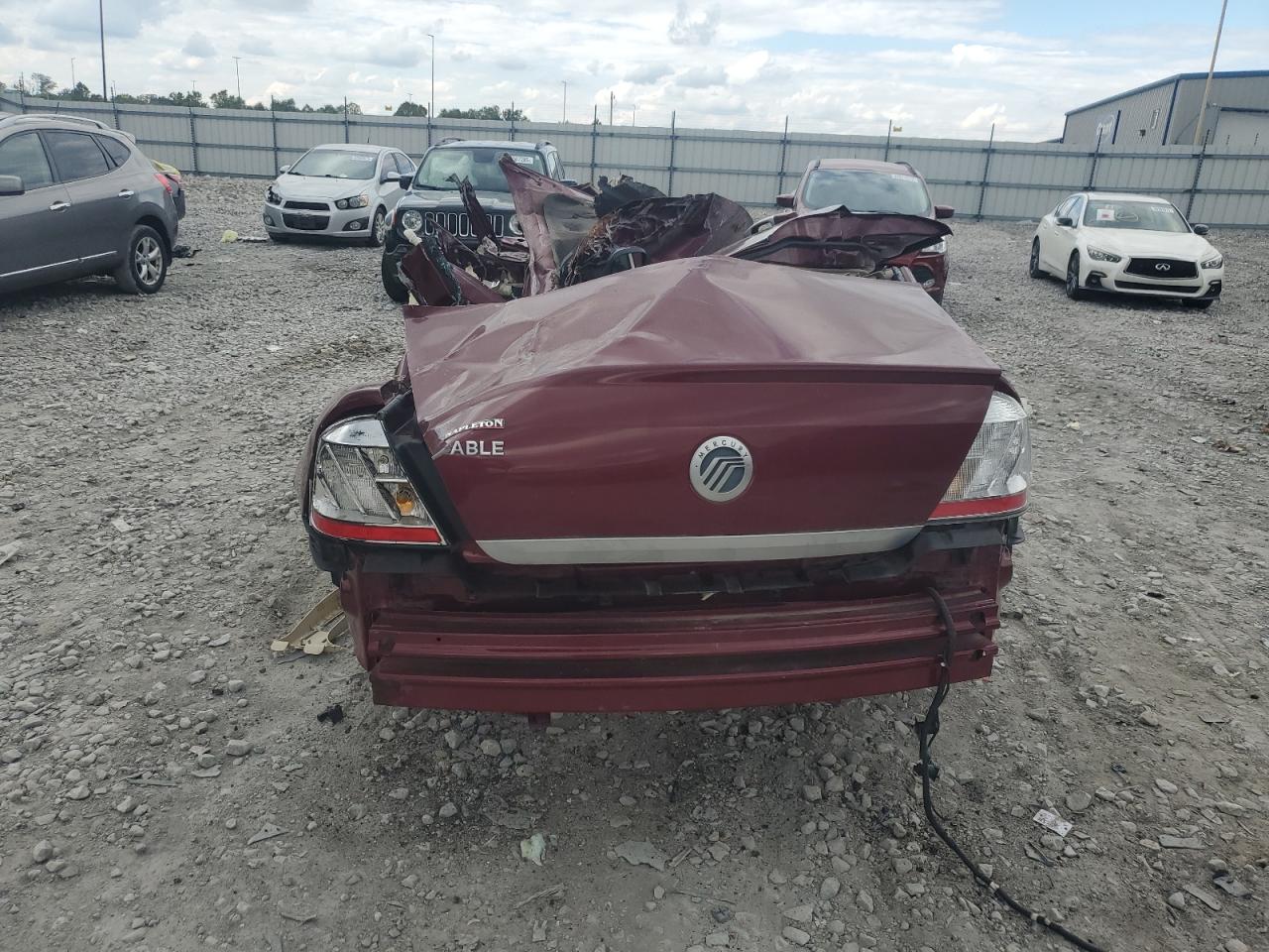 2008 Mercury Sable Luxury VIN: 1MEHM40W18G616973 Lot: 84911025