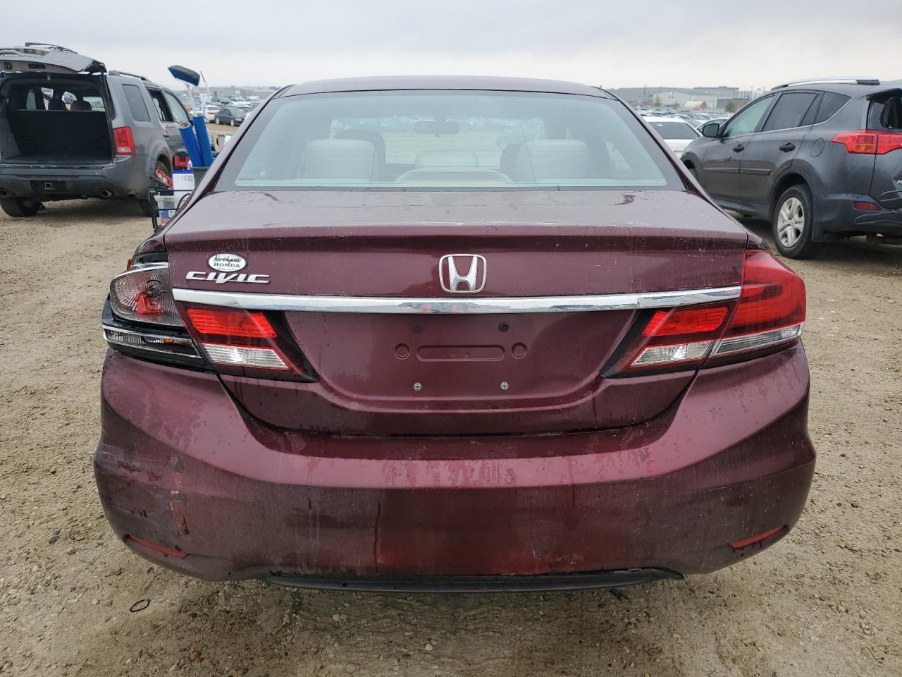 2013 Honda Civic Lx VIN: 2HGFB2F43DH002533 Lot: 84597055