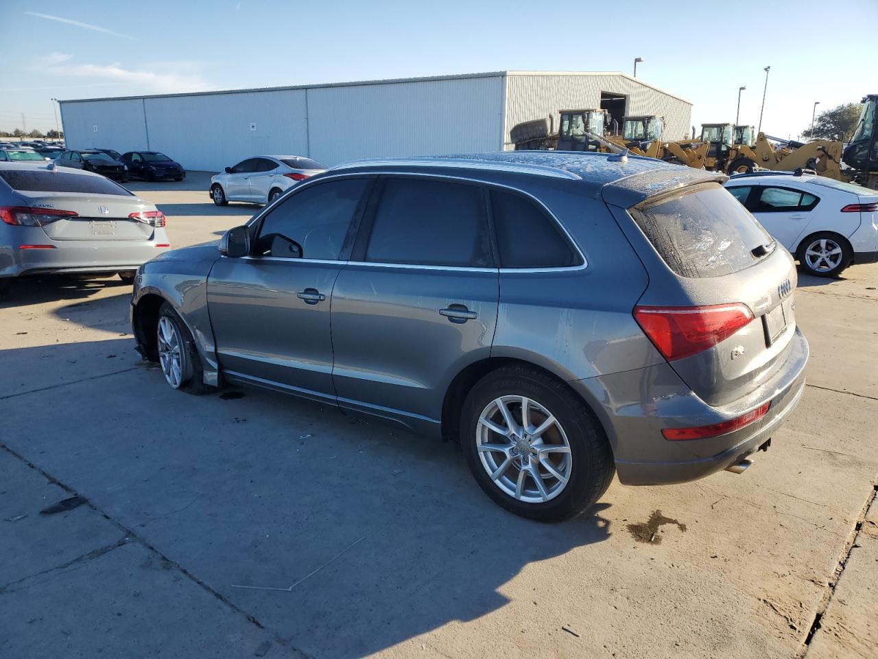 2012 Audi Q5 Premium Plus grey suv gas WA1LFAFP3CA131731 photo #3