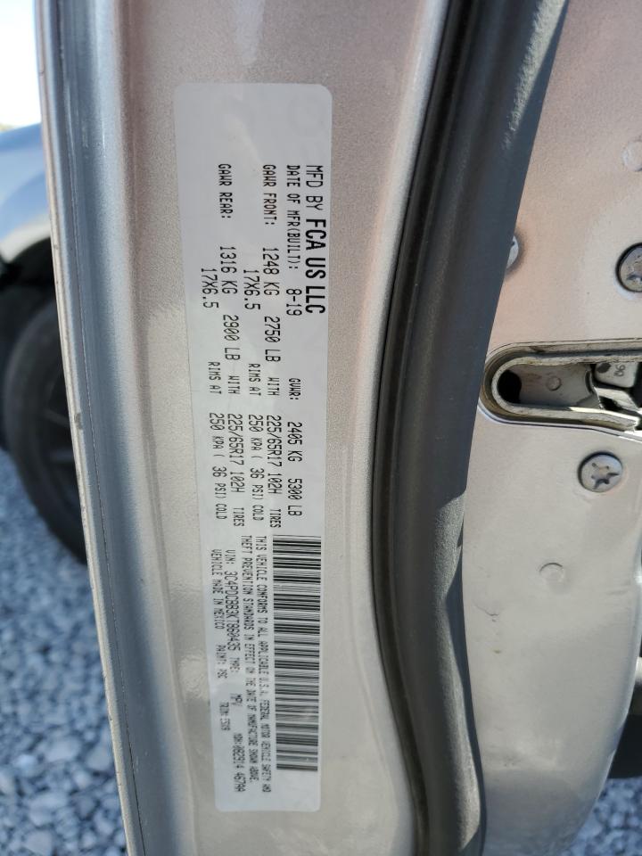 2019 Dodge Journey Se VIN: 3C4PDCBB3KT860435 Lot: 85292165