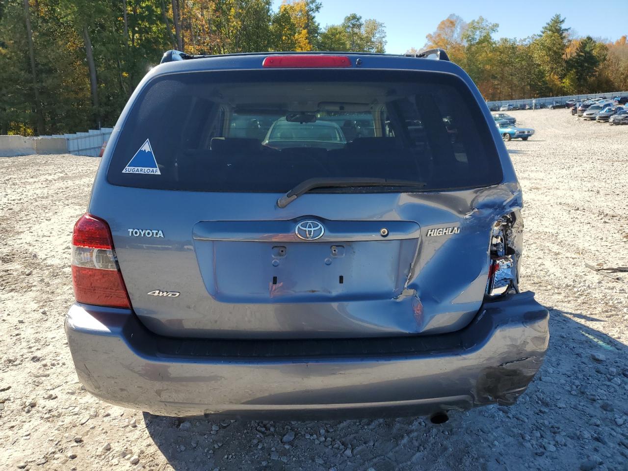 2005 Toyota Highlander VIN: JTEHD21A050037255 Lot: 86184215