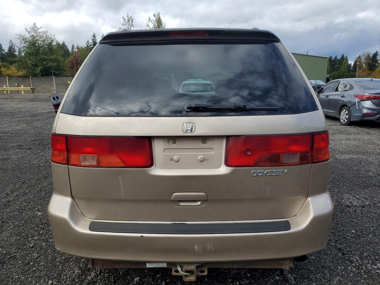 2001 Honda Odyssey Ex VIN: 2HKRL18671H589873 Lot: 83990095
