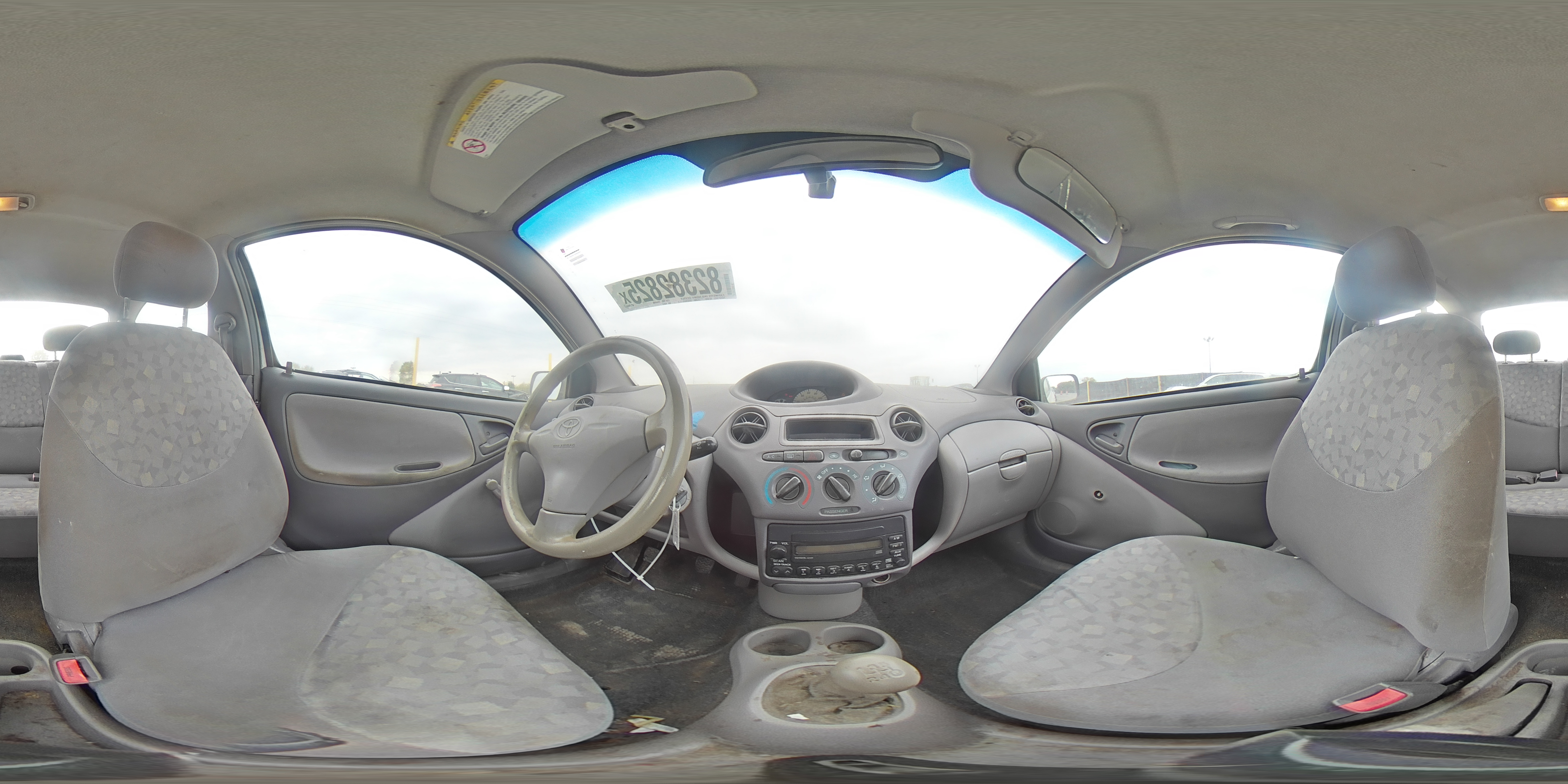 2001 Toyota Echo VIN: JTDAT123010158817 Lot: 82382825