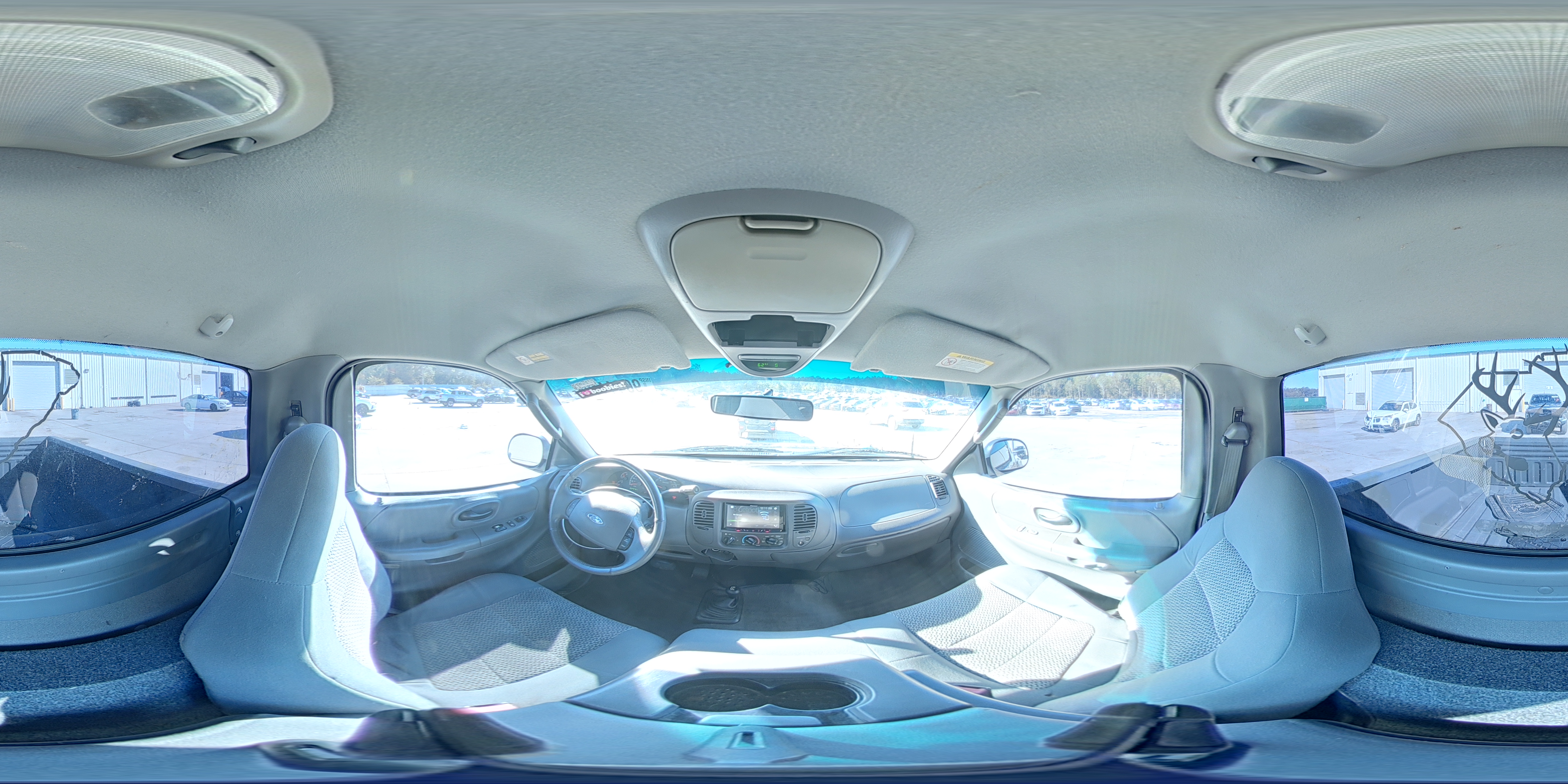 2002 Ford F150 VIN: 1FTRF08L62KE05551 Lot: 90444435