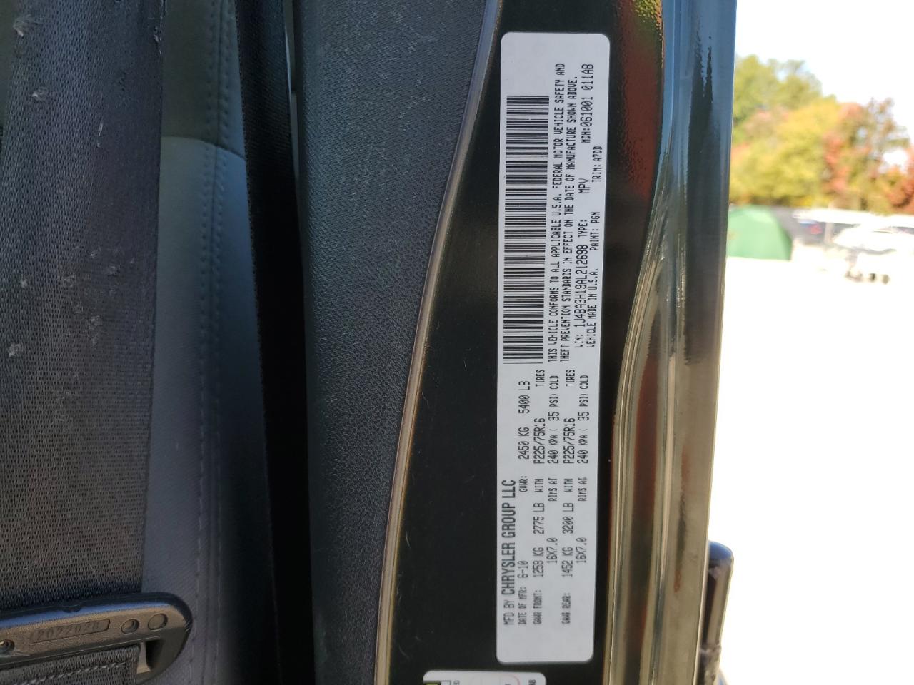 2010 Jeep Wrangler Unlimited Sport VIN: 1J4BA3H19AL212698 Lot: 85757125