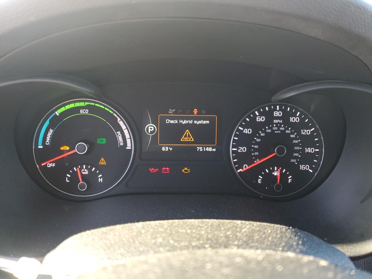 2017 Kia Optima Hybrid VIN: KNAGU4LE4H5013797 Lot: 86745355