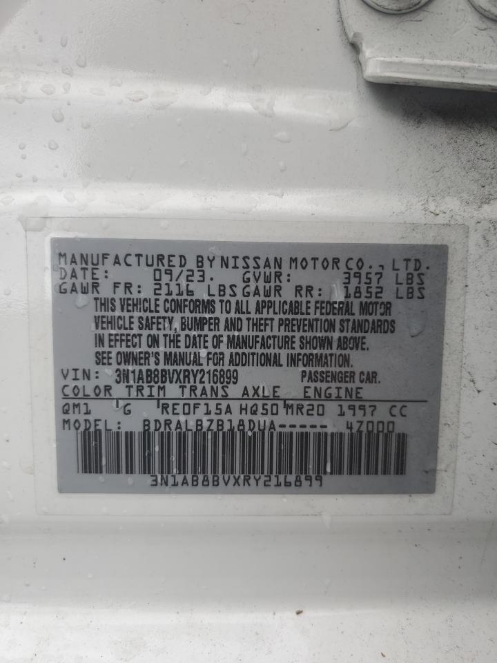 2024 Nissan Sentra S VIN: 3N1AB8BVXRY216899 Lot: 84658355