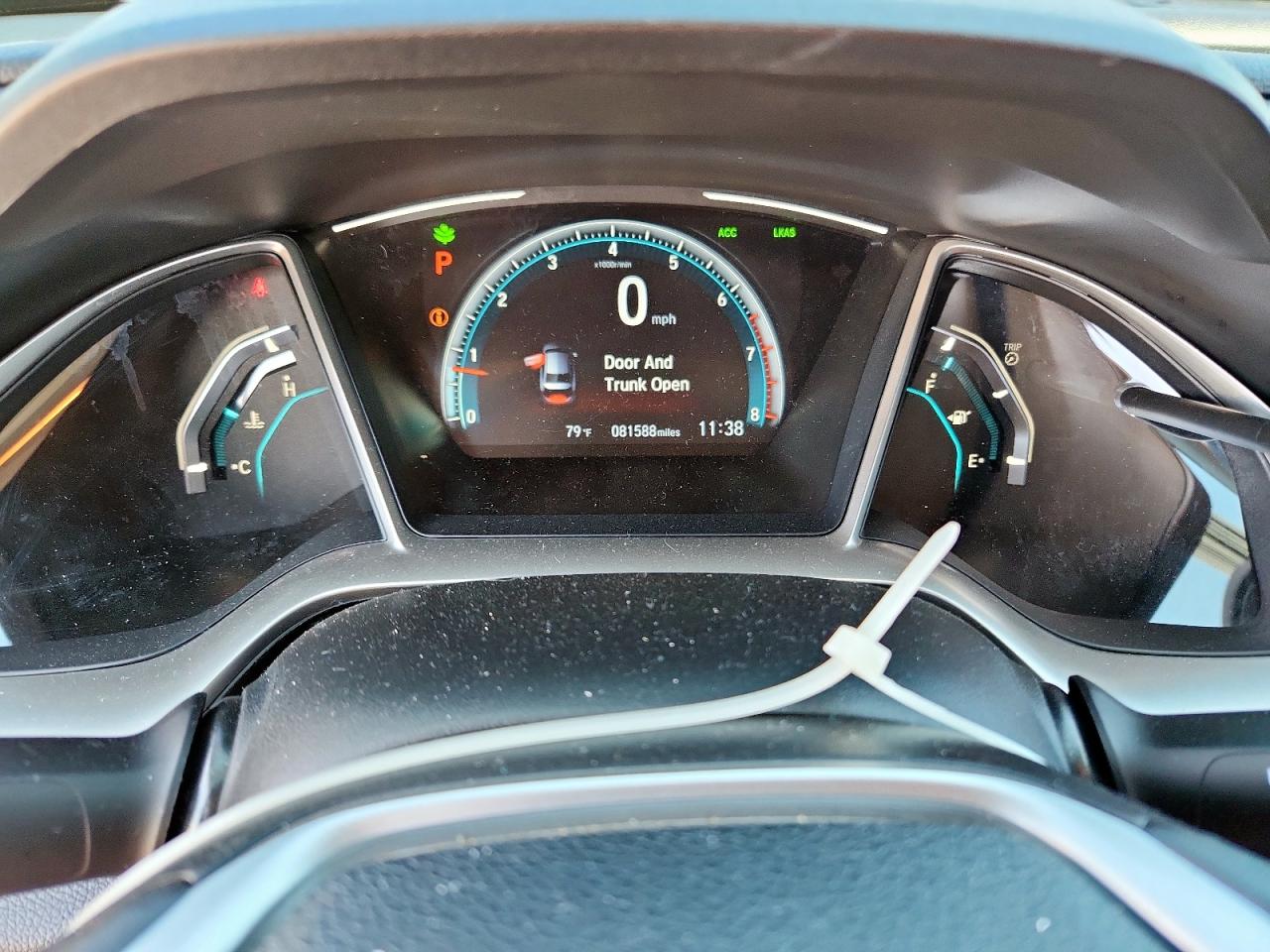 2019 Honda Civic Exl VIN: 19XFC1F70KE013613 Lot: 85875025