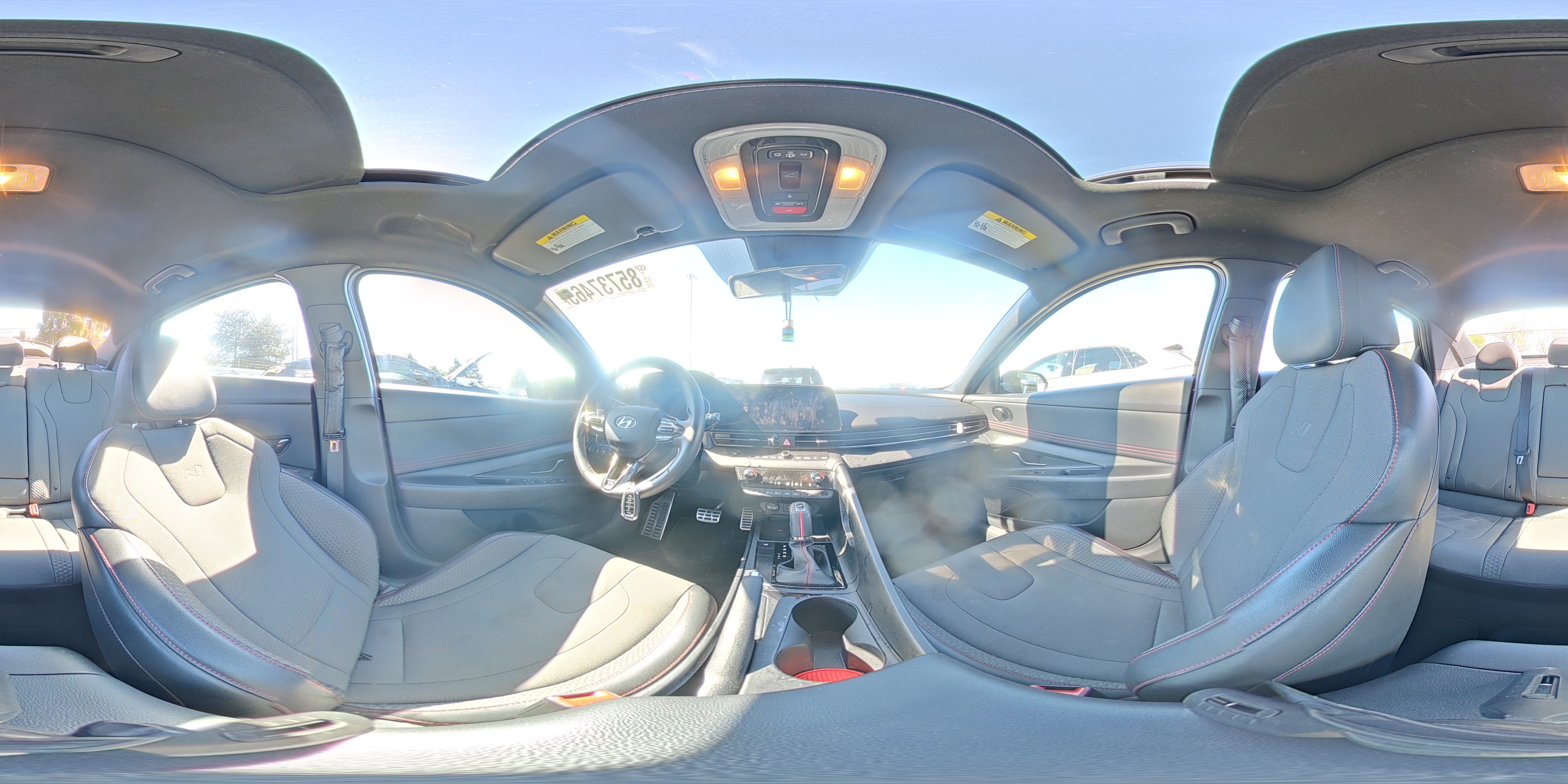 2023 Hyundai Elantra N Line VIN: KMHLR4AF8PU398165 Lot: 85737465