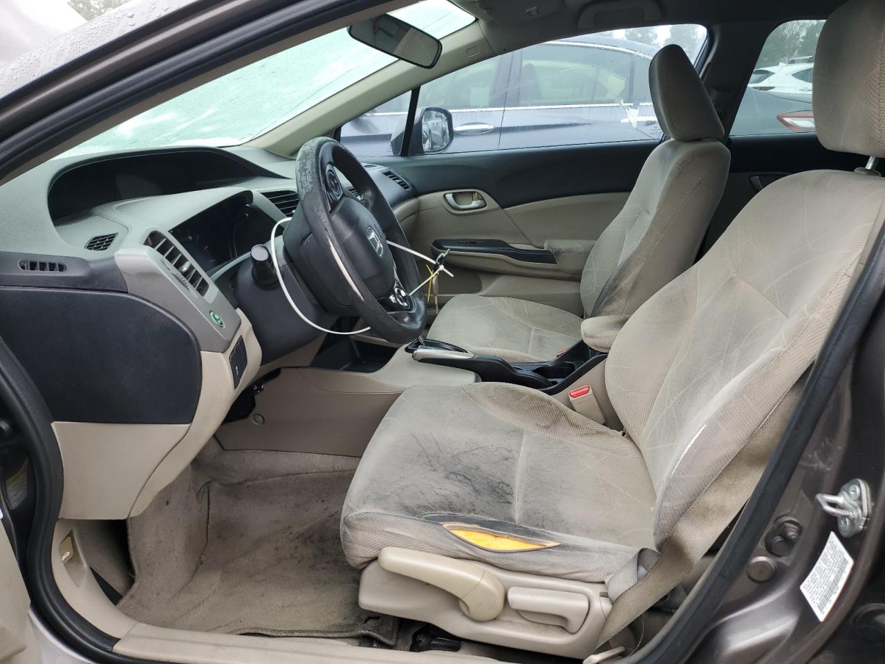 2012 Honda Civic Lx VIN: 19XFB2F59CE304524 Lot: 85538115