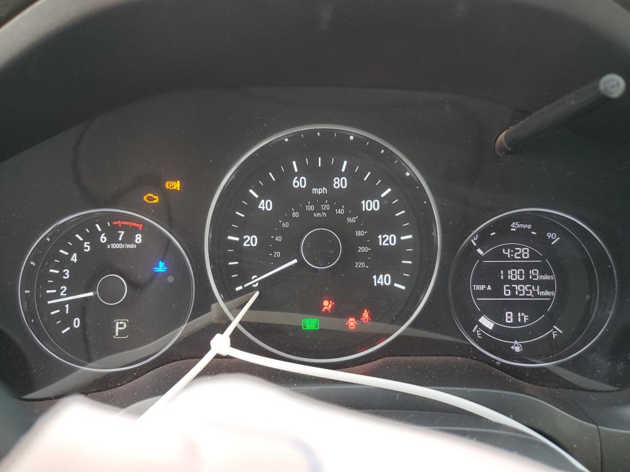 2019 Honda Hr-V Lx VIN: 3CZRU6H30KM740798 Lot: 85665635