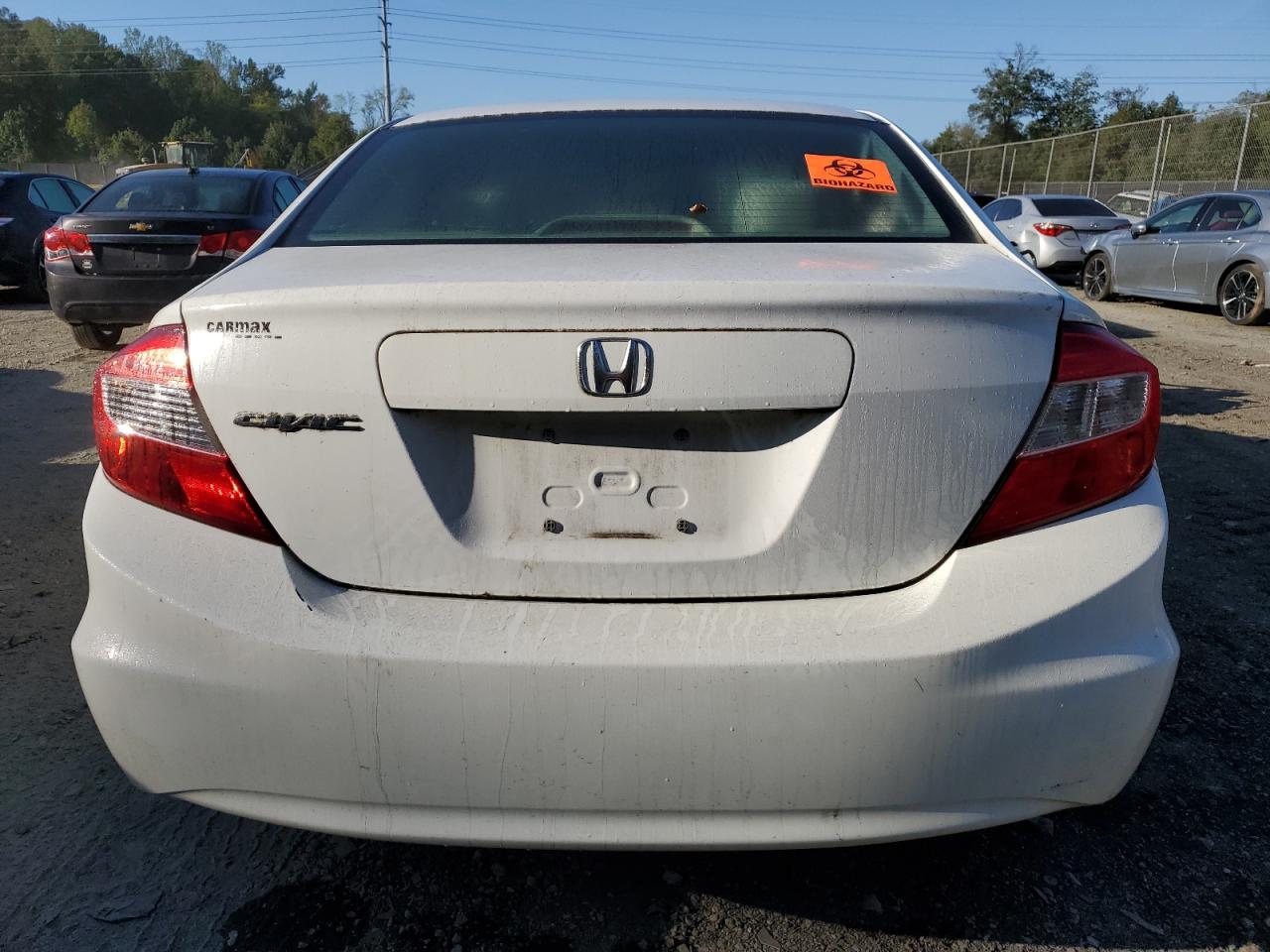 2012 Honda Civic Lx VIN: 2HGFB2F59CH324133 Lot: 84177305