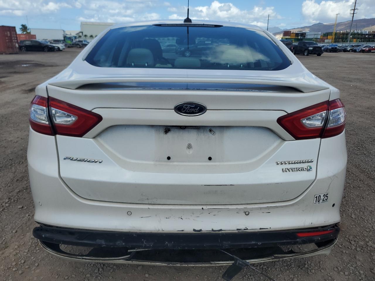 2014 Ford Fusion Titanium Hev VIN: 3FA6P0RUXER379727 Lot: 82330625