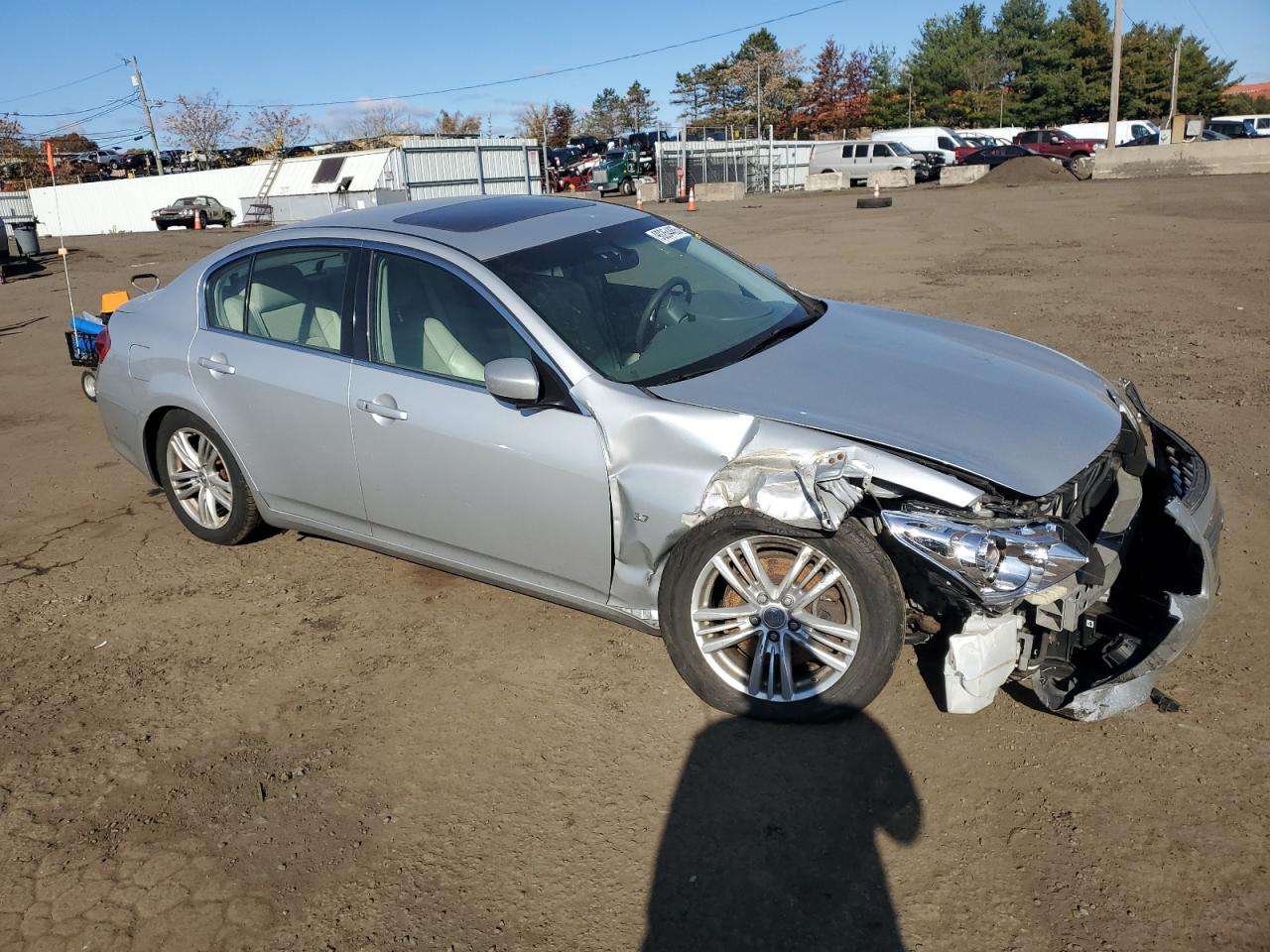 2015 Infiniti Q40 VIN: JN1CV6AR1FM523014 Lot: 90264465