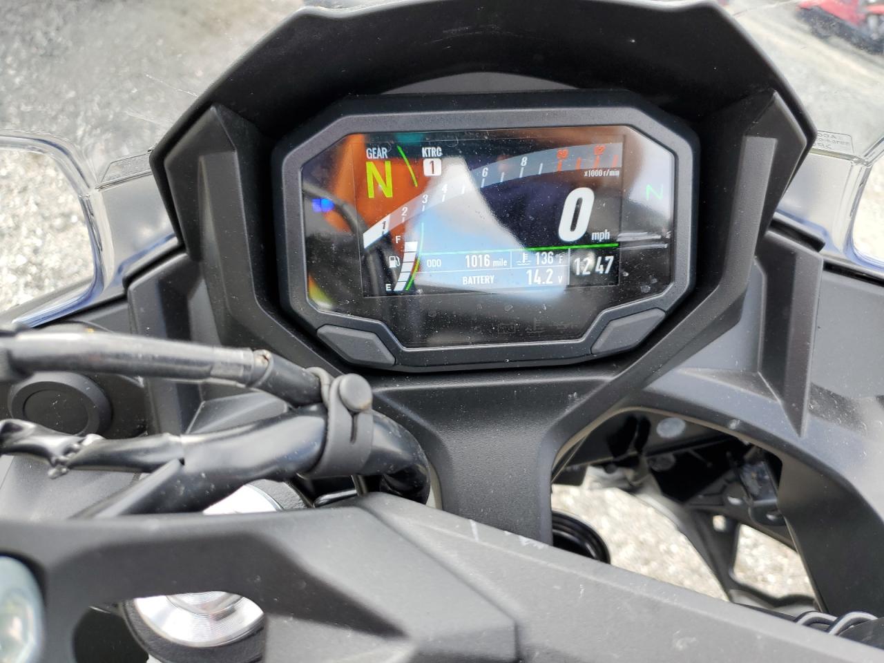 2025 Kawasaki Ex650 R VIN: ML5EXER10SDAF9595 Lot: 82481515