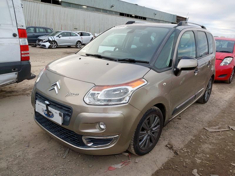 2011 CITROEN C3 PICASSO EXCLUSIVE HDI  for sale at Copart PETERLEE