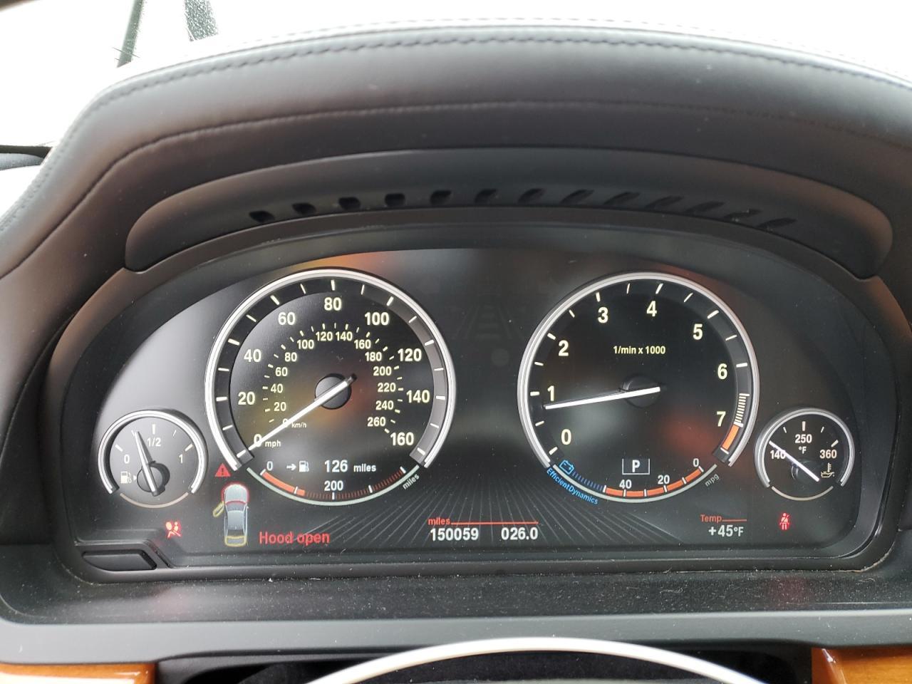 2013 BMW 750 Lxi VIN: WBAYF8C55DD140189 Lot: 89546605