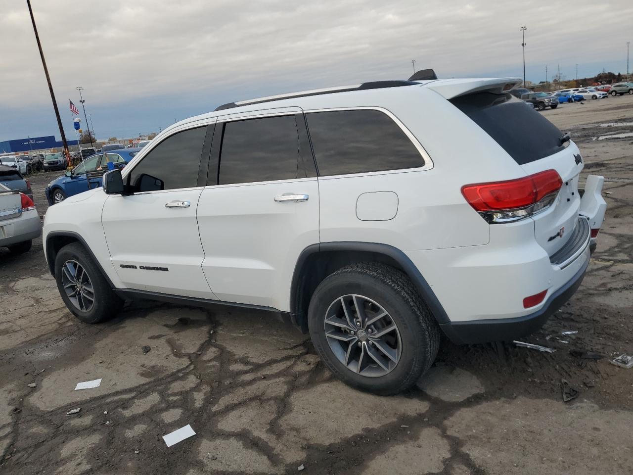 2017 Jeep Grand Cherokee Limited white suv flexible 1C4RJFBG8HC809211 photo #3