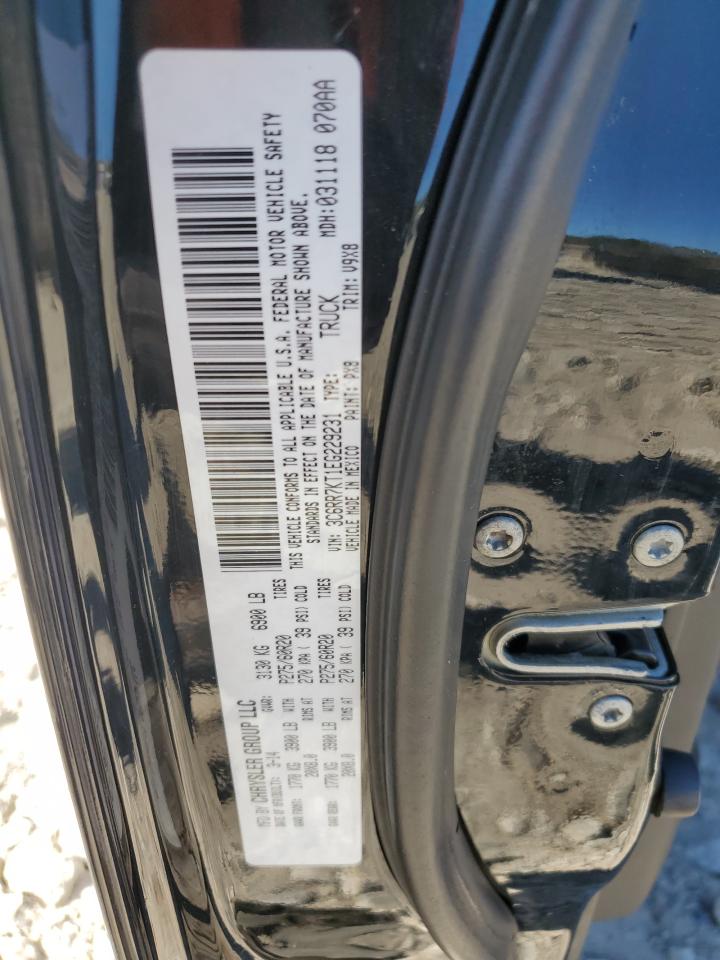 2014 Ram 1500 St VIN: 3C6RR7KT1EG229231 Lot: 82331545