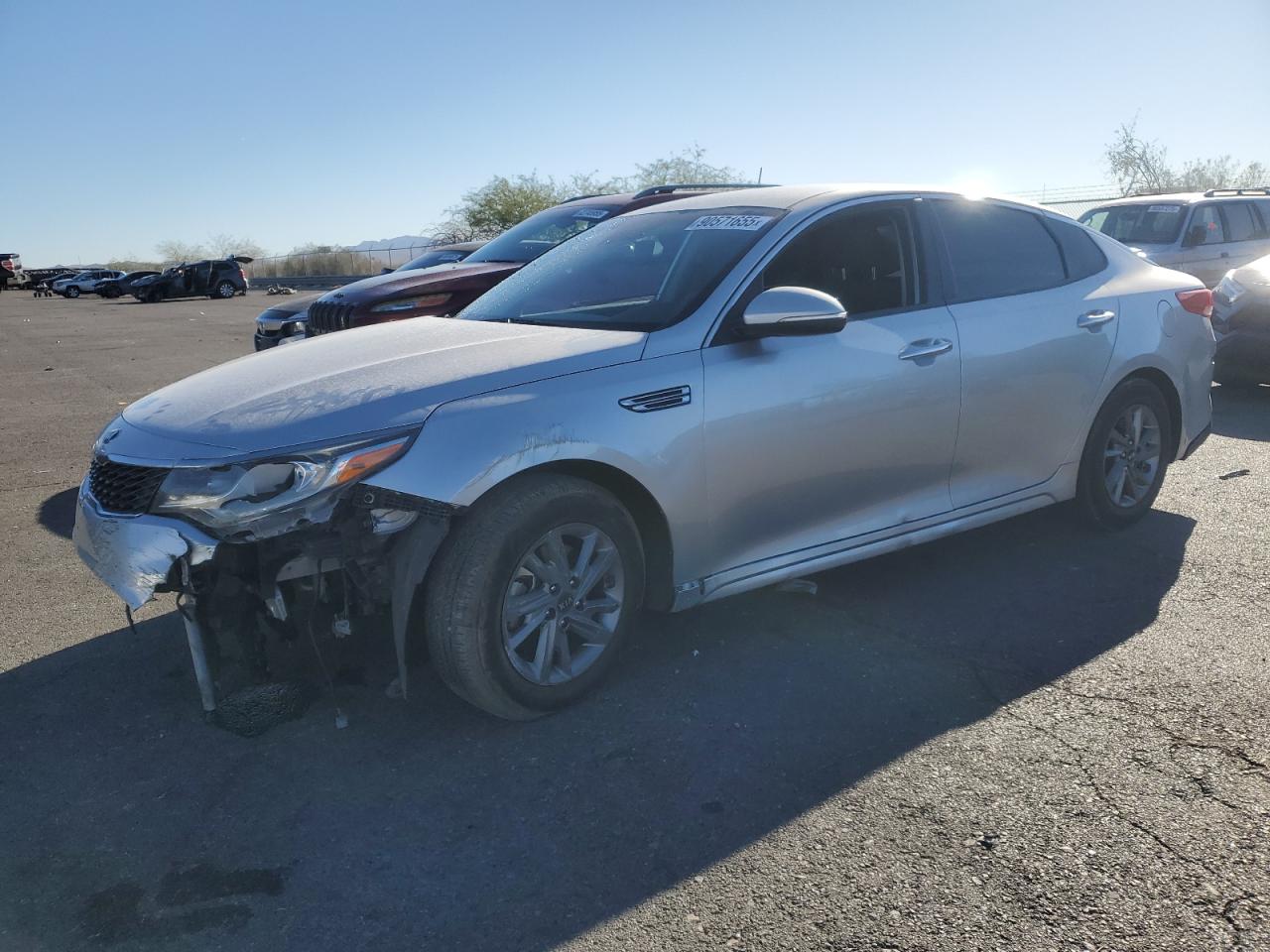 2019 Kia Optima Lx VIN: 5XXGT4L38KG347418 Lot: 90571655