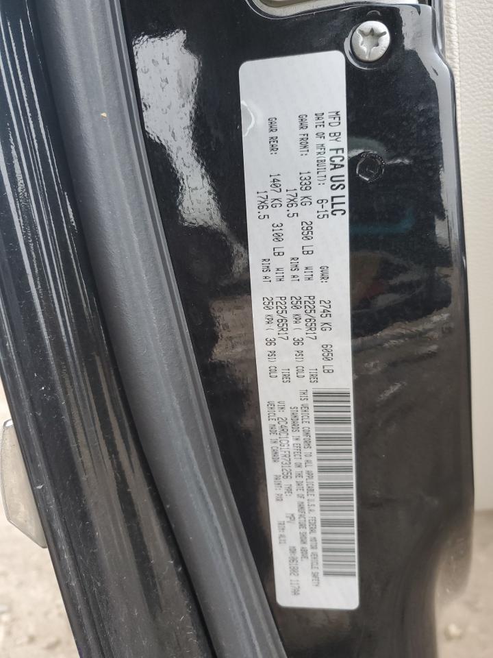 2015 Chrysler Town & Country Touring L VIN: 2C4RC1CG1FR731256 Lot: 90474845