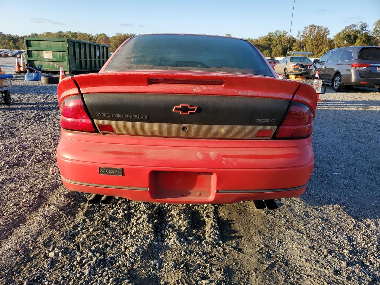 1999 Chevrolet Monte Carlo Z34 VIN: 2G1WX12K6X9277044 Lot: 86085725