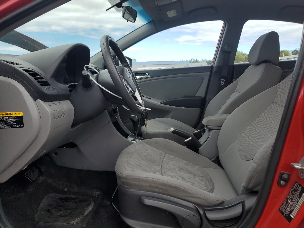 2012 Hyundai Accent Gls VIN: KMHCU4AE4CU162175 Lot: 82357865