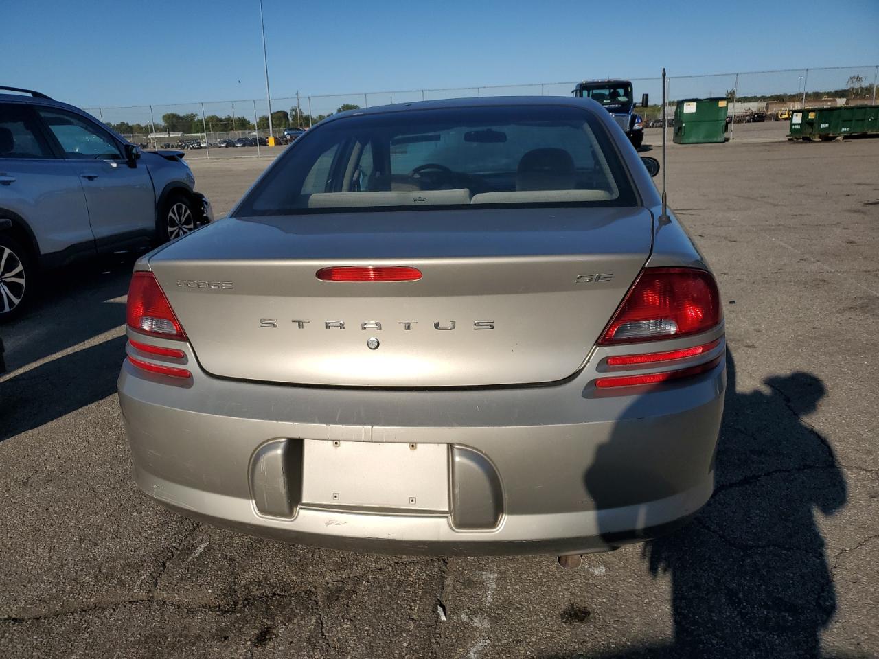 2003 Dodge Stratus Se VIN: 1B3EL36X63N541548 Lot: 85117095
