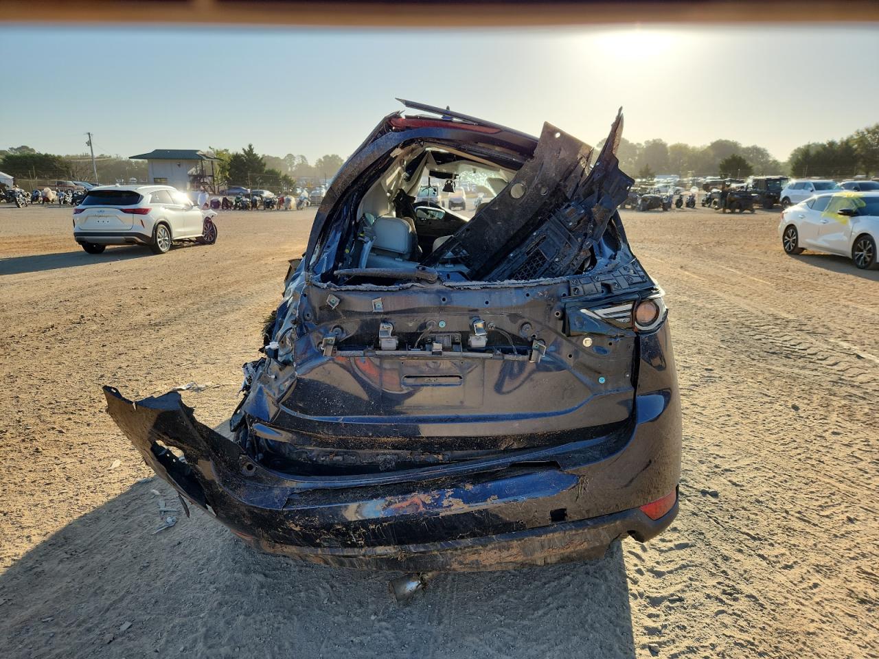 2018 Mazda Cx-5 Grand Touring VIN: JM3KFADM4J0307464 Lot: 85284485