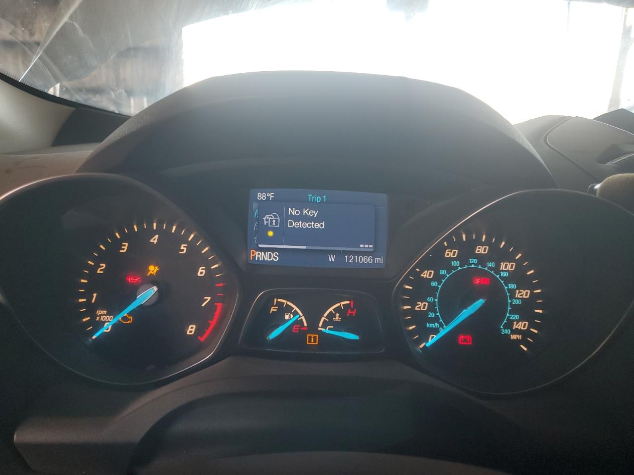 2014 Ford Escape S VIN: 1FMCU0F7XEUE01587 Lot: 90095075