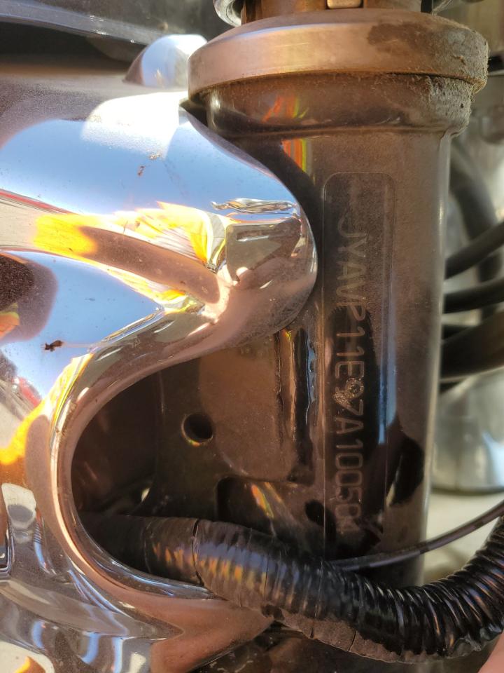 2007 Yamaha Xvs1100 VIN: JYAVP11E97A100504 Lot: 87101465