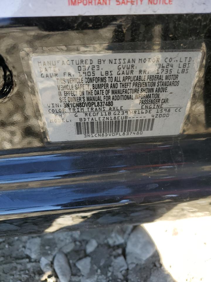 2023 Nissan Versa S VIN: 3N1CN8DV0PL837480 Lot: 85511175