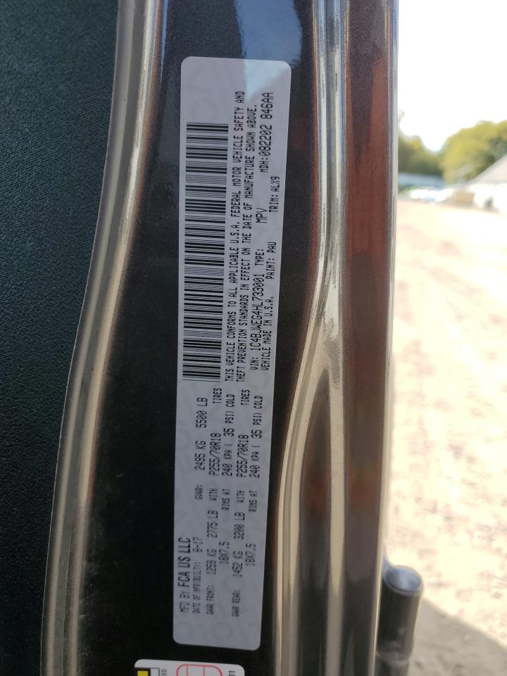 2017 Jeep Wrangler Unlimited Sahara VIN: 1C4BJWEG4HL733001 Lot: 85078815