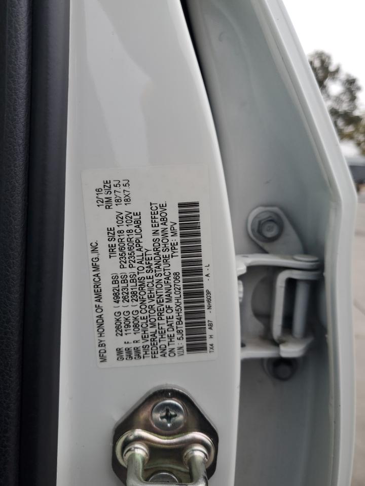 2017 Acura Rdx Technology VIN: 5J8TB4H5XHL027068 Lot: 82782355