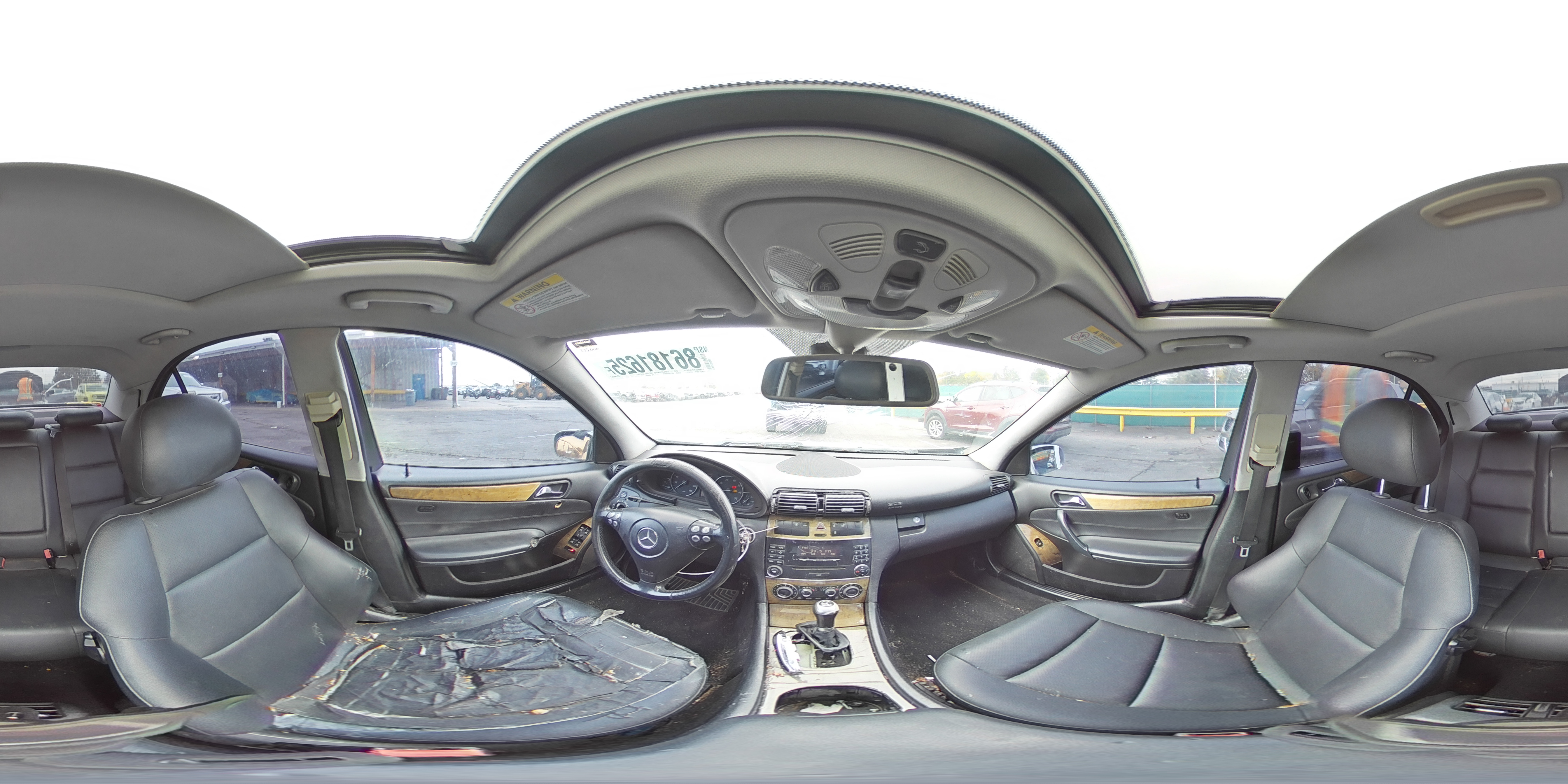 2007 Mercedes-Benz C 230 VIN: WDBRF52H87F914430 Lot: 86181625