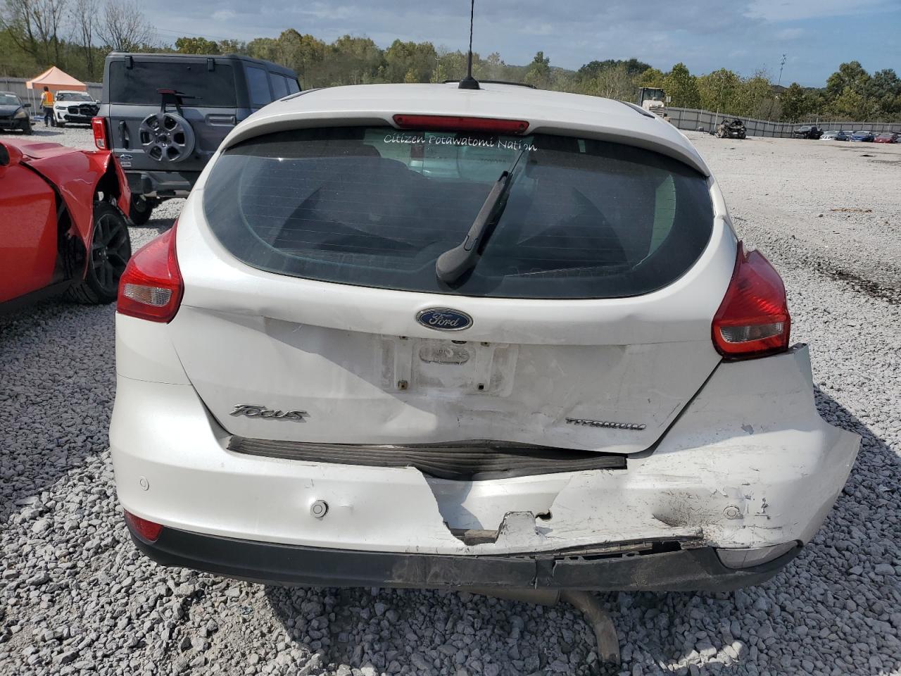 2017 Ford Focus Titanium VIN: 1FADP3N29HL208225 Lot: 84953305