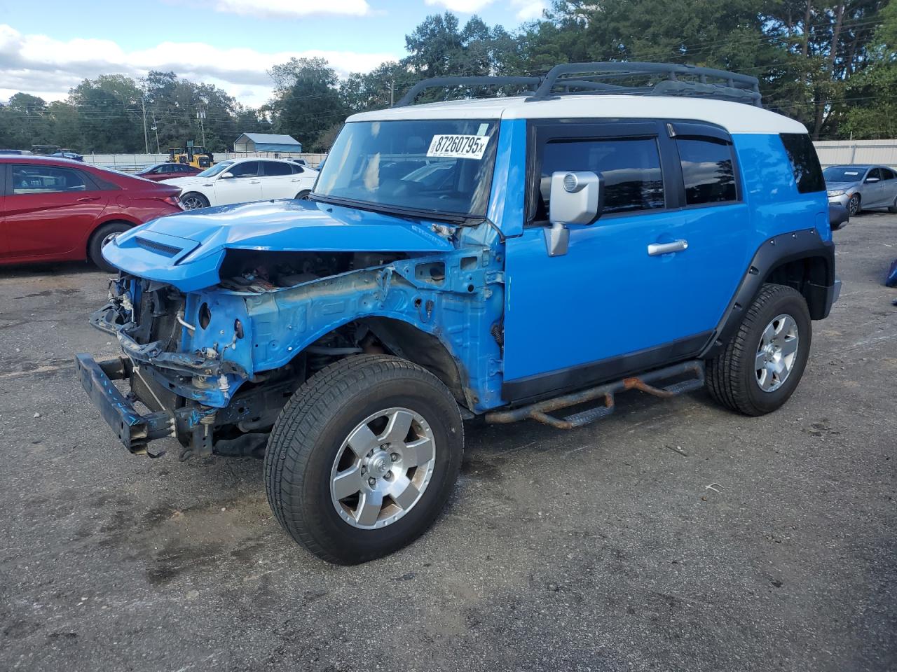 TOYOTA FJ CRUISER 2007. Lot# 87260795. VIN JTEBU11F270094992. Photo 1