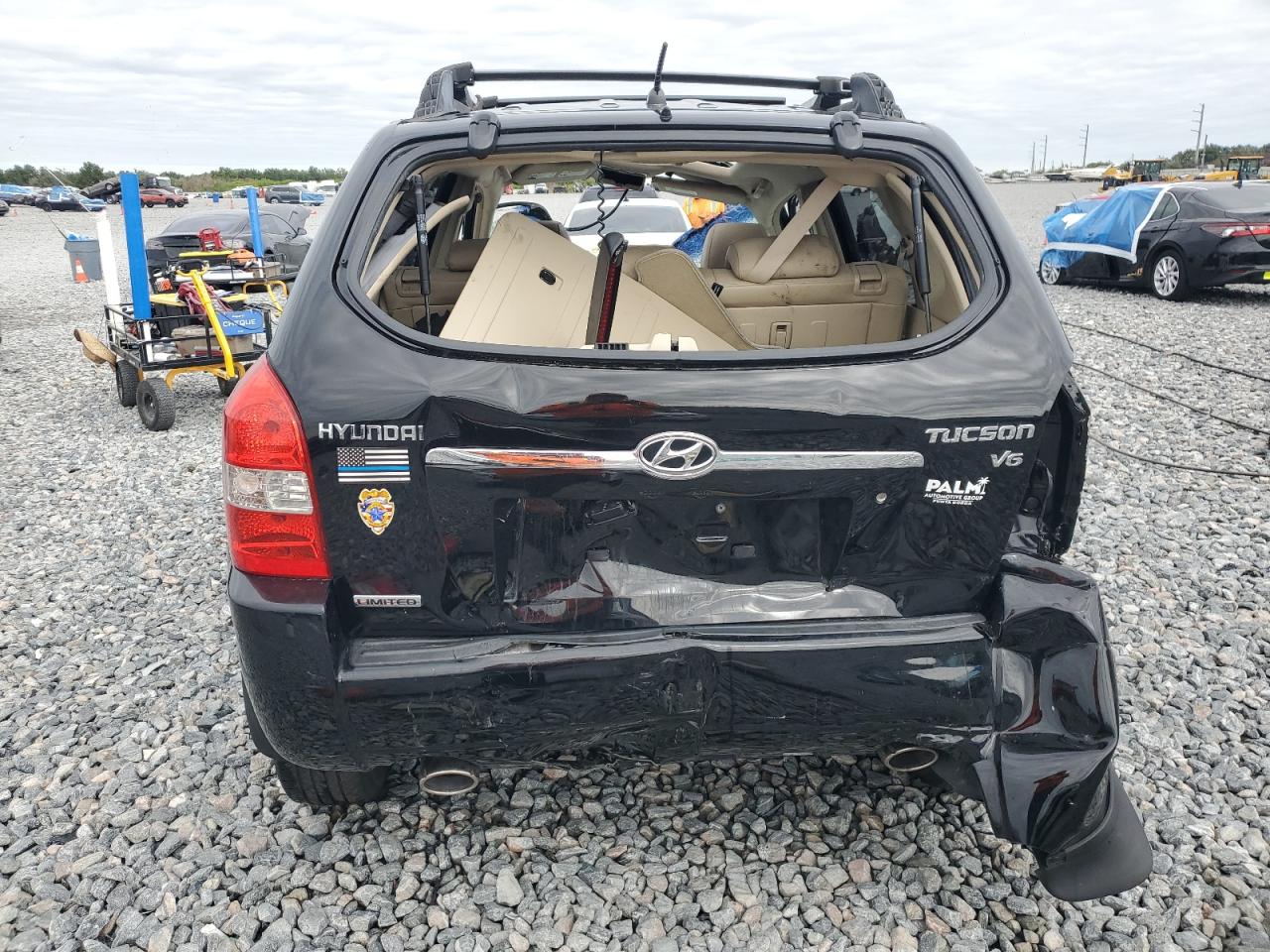 2006 Hyundai Tucson Gls VIN: KM8JN12D86U448981 Lot: 90098985