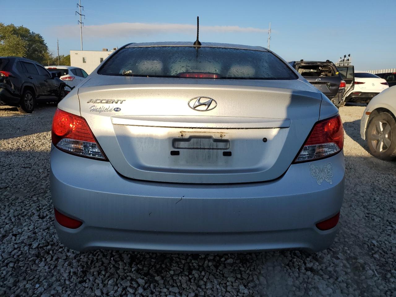 2014 Hyundai Accent Gls VIN: KMHCT4AE3EU740773 Lot: 86166975