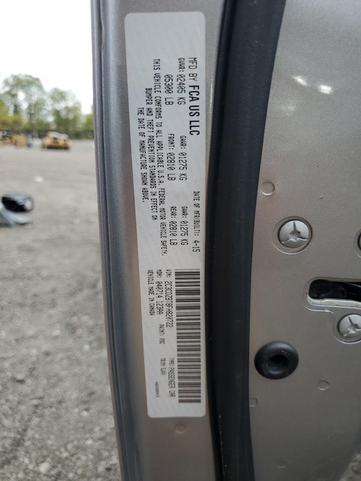 2015 Dodge Challenger Sxt Plus VIN: 2C3CDZBT8FH820722 Lot: 84865605