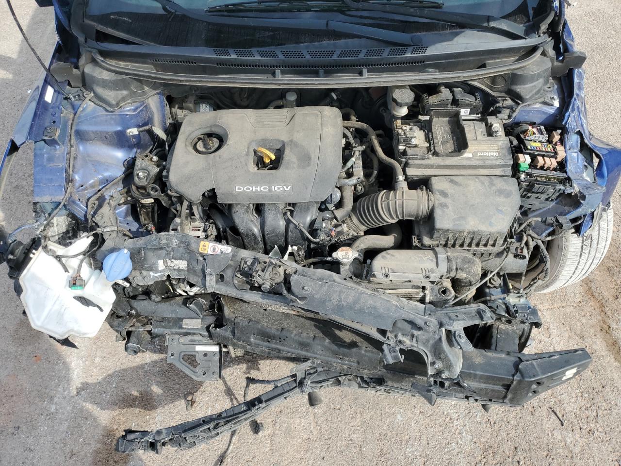 2017 Kia Forte Lx VIN: 3KPFL4A70HE108187 Lot: 85729325