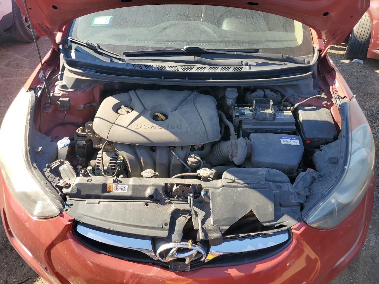 2013 Hyundai Elantra Gls VIN: KMHDH4AE6DU802512 Lot: 86110445