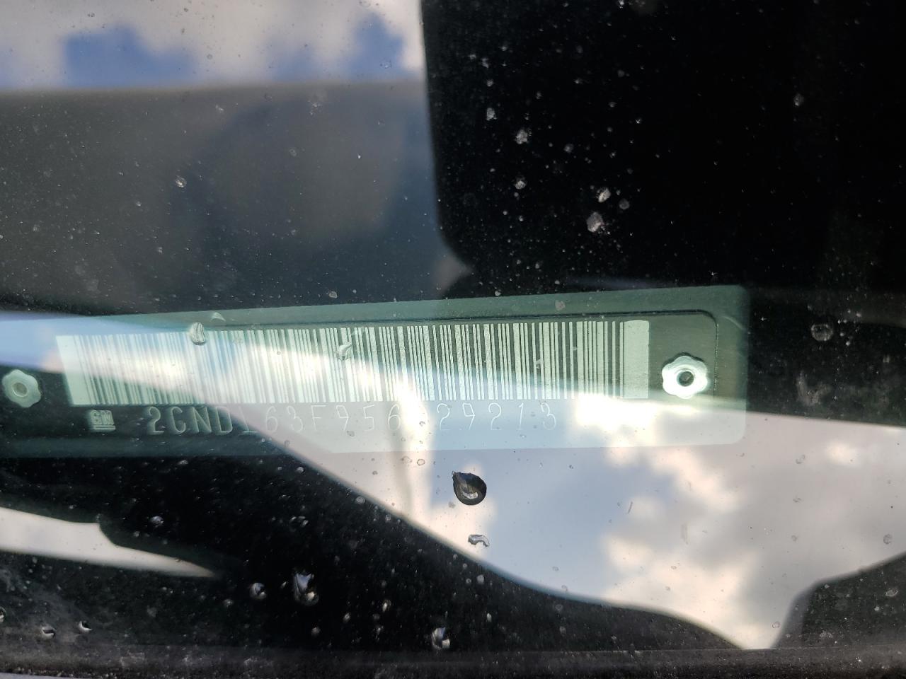 2005 Chevrolet Equinox Lt VIN: 2CNDL63F956029213 Lot: 81578465