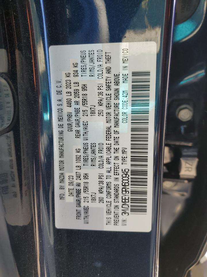 2024 Mazda Cx-30 Premium Plus VIN: 3MVDMBEY9RM600945 Lot: 82395475