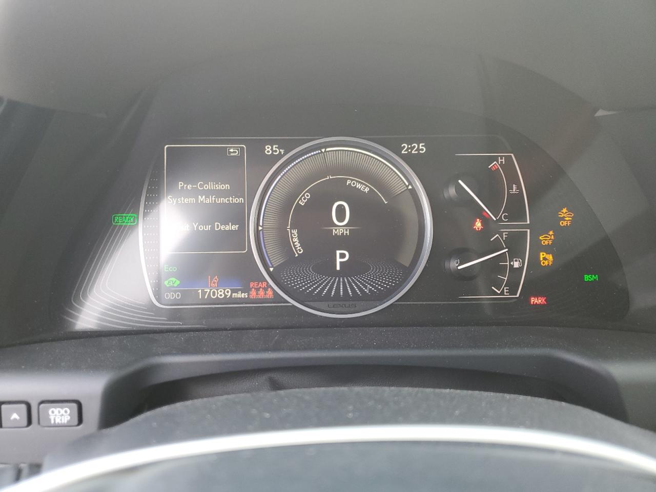 2025 Lexus Es 300H Base VIN: 58ADA1C13SU060069 Lot: 85749395