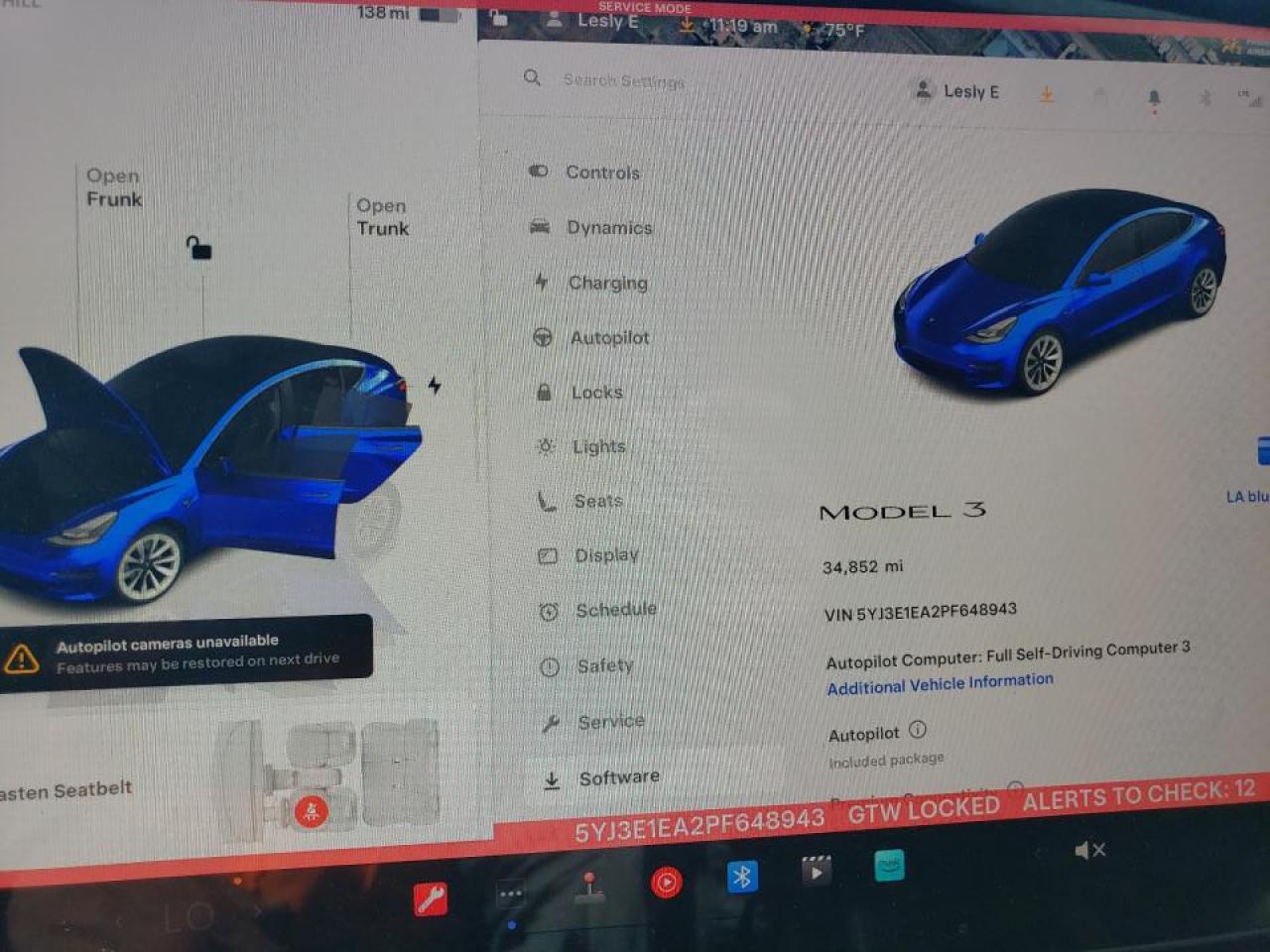 2023 Tesla Model 3 VIN: 5YJ3E1EA2PF648943 Lot: 84820325